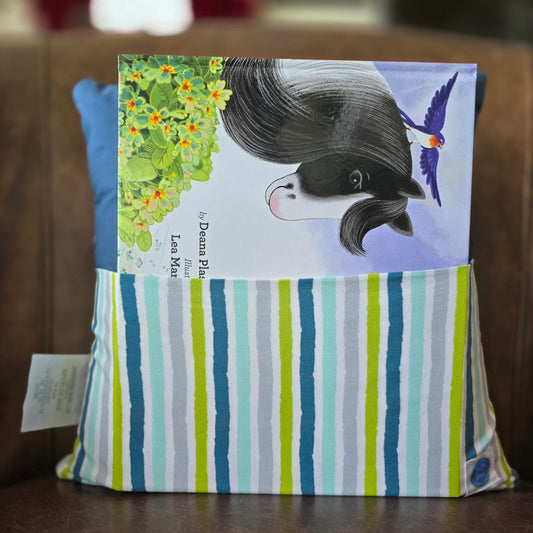 Bella and Bird Book Pillow Large
