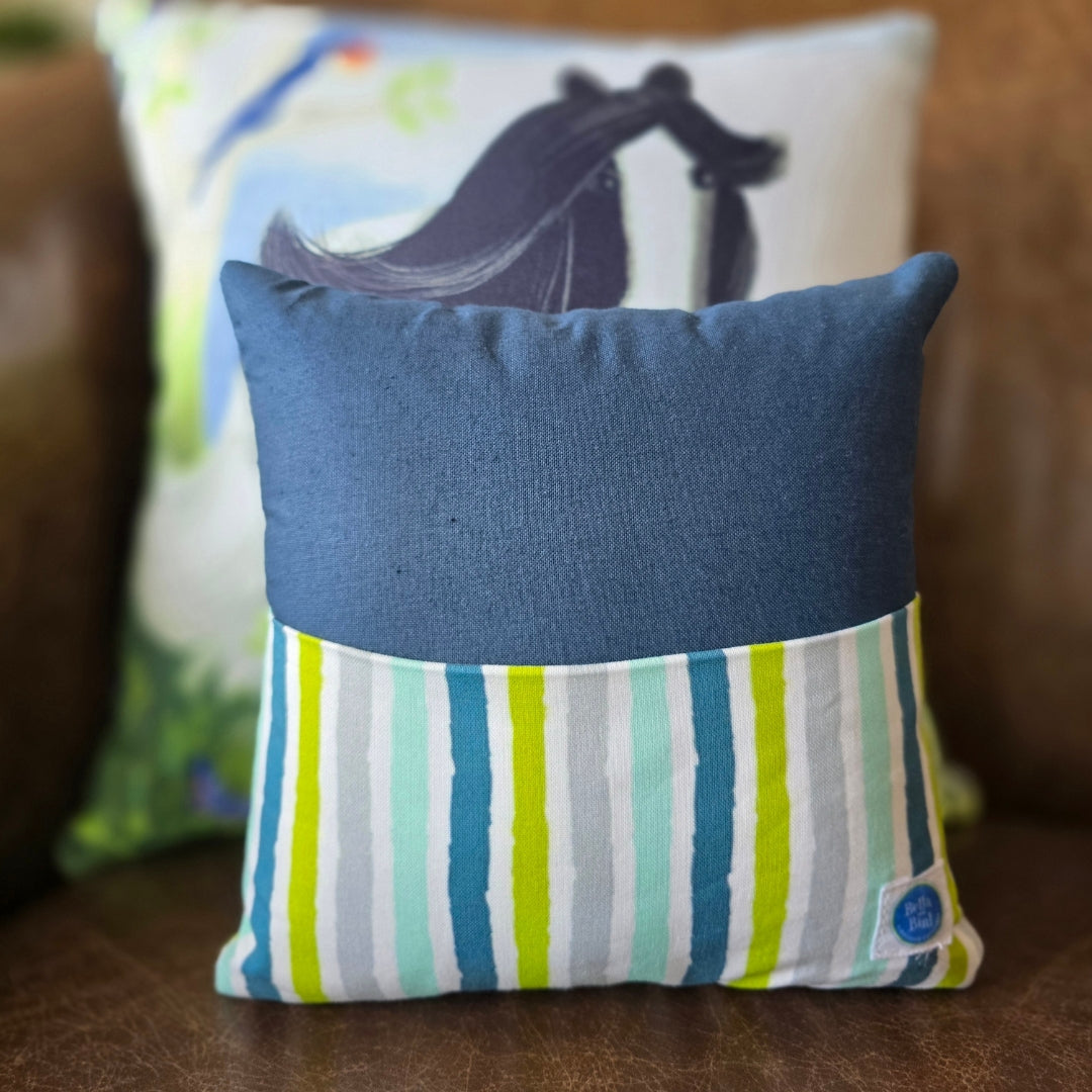 Bella and Bird Book Pillow Small